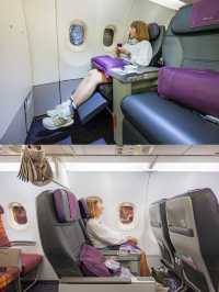 รีวิว Royal Silk Class A320 โฉมใหม่ของการบินไทย💜