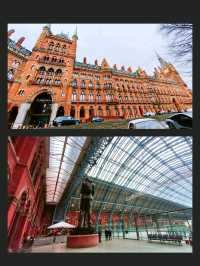 St. Pancras International Station🚅聖潘克拉斯站打卡點📸