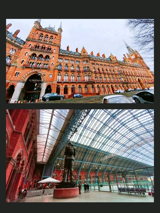 St. Pancras International Station🚅聖潘克拉斯站打卡點📸