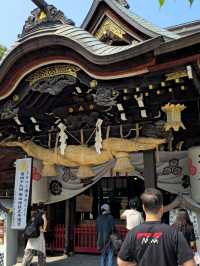 해외여행 일본 후쿠오카의 아름다운 신사 櫛田神社
