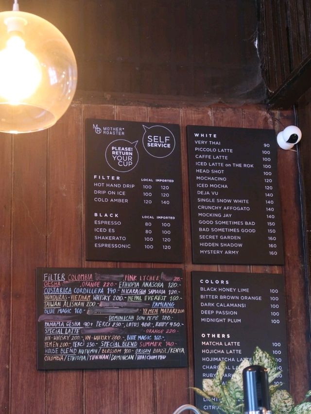 Mother Roaster ตลาดน้อย กรุงเทพ
