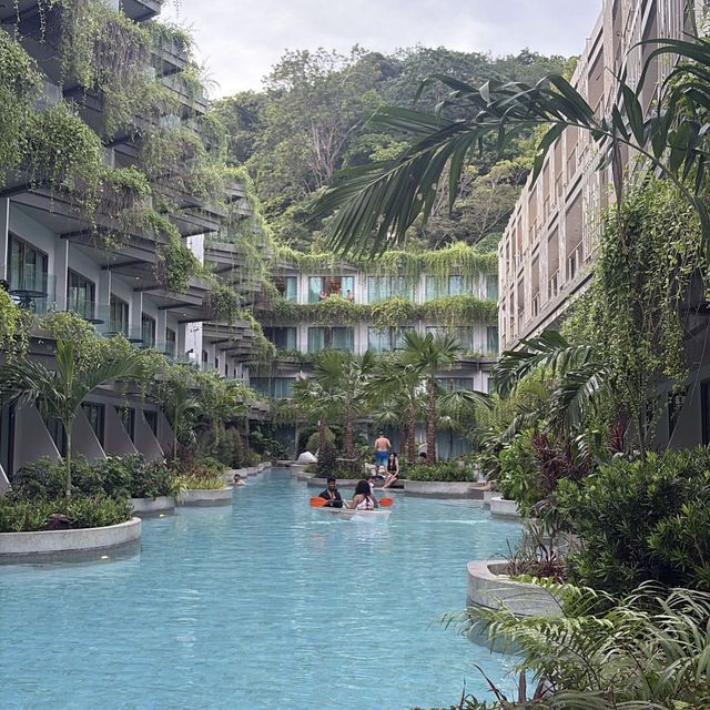 カヤック体験ができちゃうオシャレなホテル🇹🇭