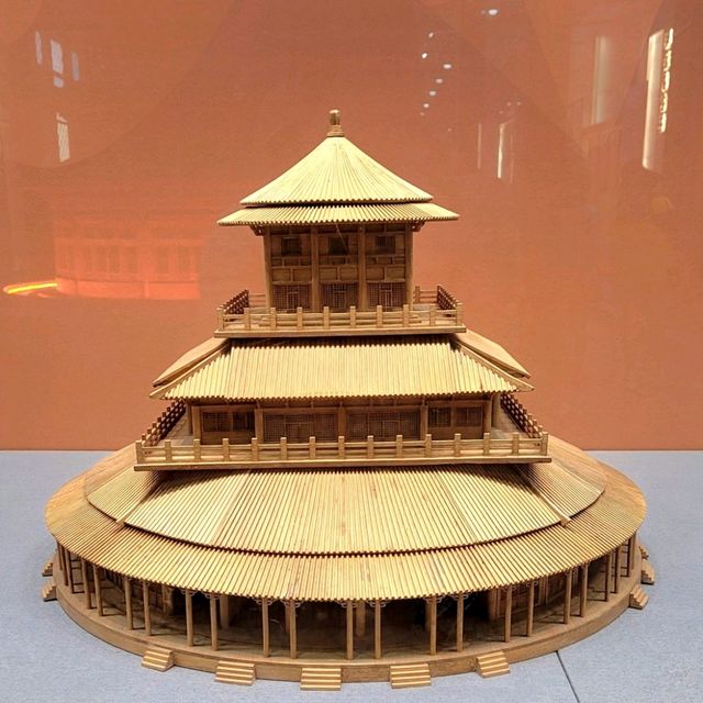 The evolution of Hall of Prayer for Good Harvests on display