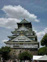 แวะชม osaka castle 