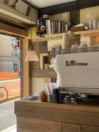 十条にできたばっかりのnewカフェnewagainespresso☕️