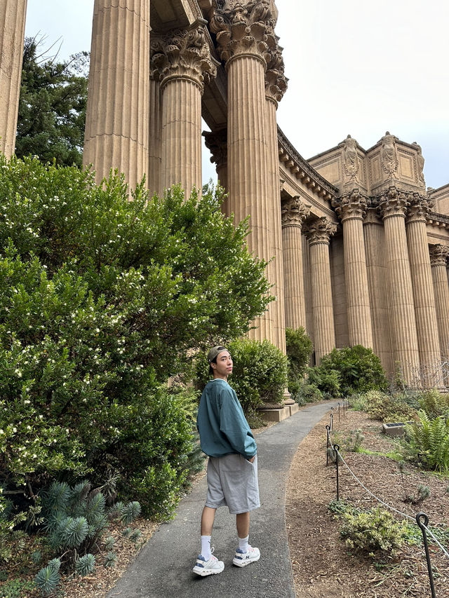 舊金山藝術宮｜羅馬式建築與天鵝湖的夢幻邂逅 🏛️