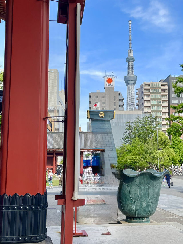 ⛩️아사쿠사, 센소지에서 느낀 일본의 옛 정취🍡👘 ⛩️아사쿠사, 센소지에서 느낀 일본의 옛 정취🍡👘