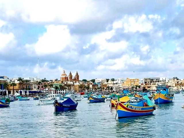 Marsaxlokk fishing village in Malta is unique