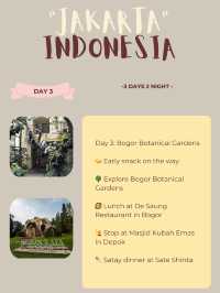 🇮🇩 Jakarta Itinerary 14: Nature & Green Escape 🌳🌊