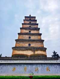 🕊️ Giant Wild Goose Pagoda — Xi’an’s Tang Dynasty Icon
