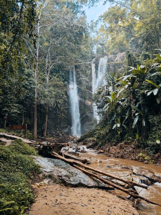 🏞️ : น้ำตกหมอกฟ้า แม่แตง เที่ยวเชียงใหม่ 🏞️ : น้ำตกหมอกฟ้า แม่แตง เที่ยวเชียงใหม่