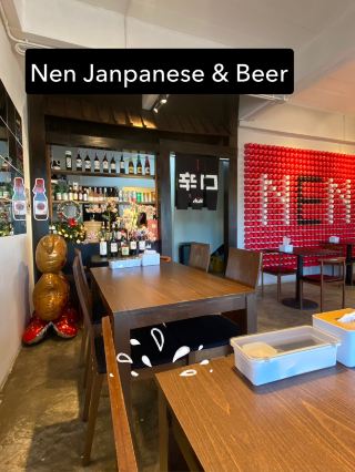 瑪哈沙拉堪大學附近的日本小餐館。