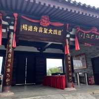 ✨ Famen Temple – The Golden Path of Faith ✨