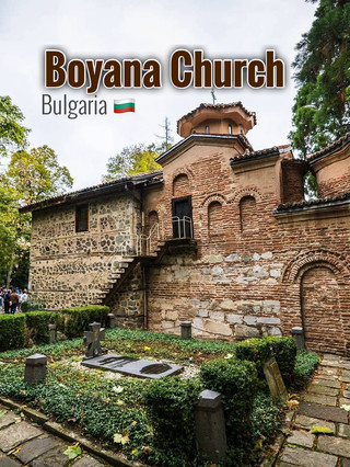 Fly halfway around the world for Boyana Church
