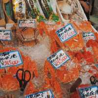 ตลาดปลา Nijo Market 🦀🐠🐟