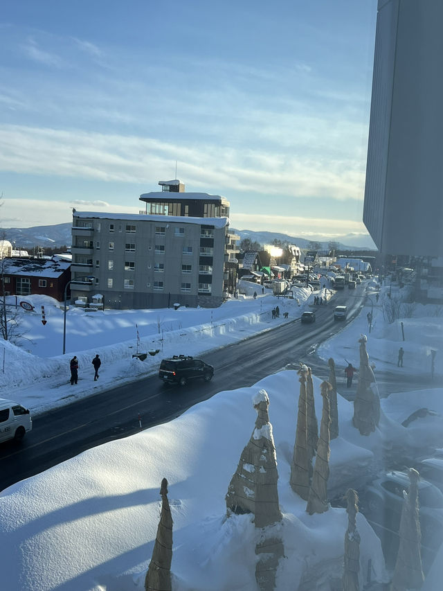 วิวบรรยากาศที่ Setsu Hotel Japan