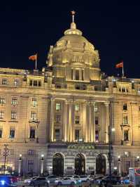 外灘夜色下的城市魅力✨