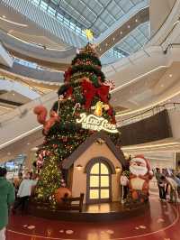 칭다오 완창셩 쇼핑몰에서 만난 크리스마스