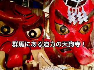 압권! 6.5미터 있는 텐구의 면!