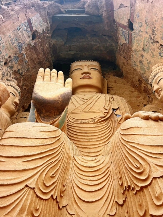 天梯山石窟——絲綢之路與懸崖佛像的交匯點