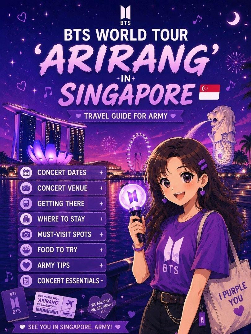 BTSワールドツアー「ARIRANG」シンガポール公演🇸🇬 | Trip.com