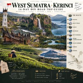 14日 DIY 自駕遊：超震撼西蘇門答臘與葛林芝 (Kerinci) 冒險之旅！