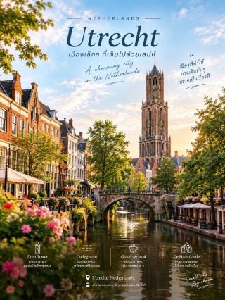 🇳🇱✨ 烏特勒支-一座浪漫的運河城市,擁有比你想像中更含蓄的荷蘭風格。

如果說阿姆斯特丹是個充滿活力的城市,那麼烏特勒支則展現出更為寧靜典雅的魅力。舊城區遍布美麗的磚砌建築、古老的運河和迷人的小巷,是悠閒漫步的理想之地。 🌿🏘️

✨ 不容錯過的亮點:

⛪ 大教堂塔 (Dom Tower)-作為這座城市的主要地標,這座歷史悠久的塔樓可飽覽烏特勒支的壯麗景色。

🌊 老運河 (Oudegracht)-城市的主要運河,擁有港口和河畔咖啡館,營造出美妙的氛圍。

☕ 舊城區和運河邊的咖啡館-漫步其中,欣賞建築之美,駐足品嚐咖啡,讓時光在自己的節奏中緩緩流逝。

🏰 德哈爾城堡 — 若您有時間,不妨去參觀德哈爾城堡,這座如夢似幻的城堡距離烏特勒支不遠。

🚆 交通指南:從阿姆斯特丹中央車站搭乘火車即可輕鬆抵達烏特勒支。車程約 30 分鐘,非常適合一日遊。

💫 我的印象:

烏特勒支並非以華麗的景點吸引眼球,而是透過一些細微之處慢慢俘獲人心,從古老的運河、美麗的建築到這座城市寧靜祥和的氛圍。

烏特勒支-適合漫步街頭巷尾,細細品味美好回憶的城市 🤍🇳🇱

#烏特勒支 #荷蘭 #荷蘭之旅 #歐洲之旅