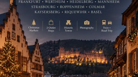 🎄✨ 10D9N Christmas Magic Across Germany, France & Switzerland 🇩🇪🇫🇷🇨🇭 — traveler post in Mannheim