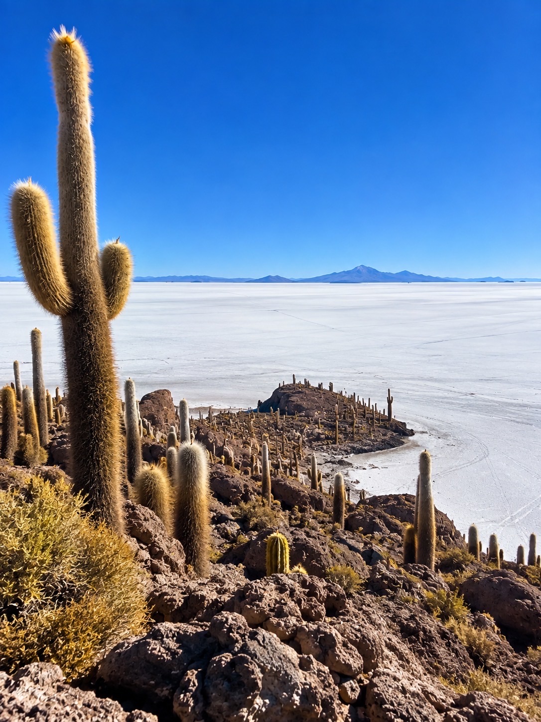  Salar de Uyuni, Bolivia — ทะเลเกลือที่เหมือนเดินอยู่บนท้องฟ้า