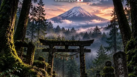 🌲 EP.6 | ป่าอะโอะคิงาฮาระ (Aokigahara Forest) ประเทศญี่ปุ่น — traveler post in ก็อง