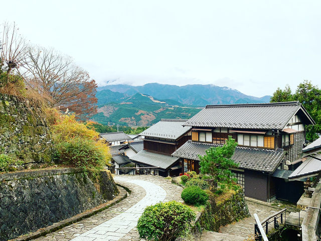 Spring in Magome, Kiso Valley Japan