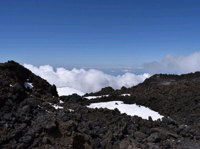 On the peak of Etna