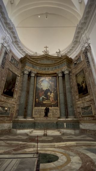 An impressive cathedral in Catania, Sicily 