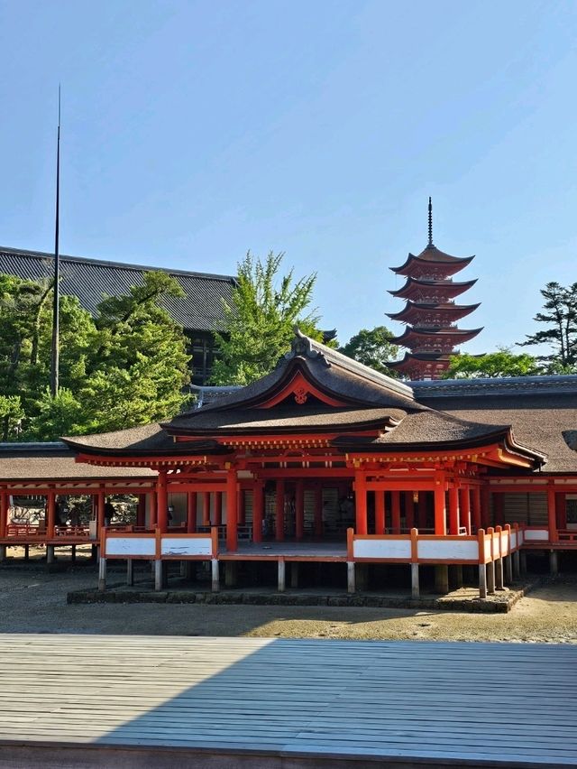 Itsukushima Shrine – The Floating Torii Gate of Japan ⛩️🌊
