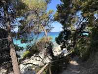 Beach day in Khalkidiki from Thessaloniki
