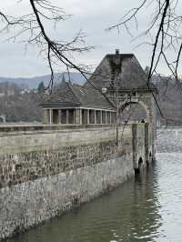 A marvel of engineering, history, and nature — welcome to the Edersee Dam in Hessen, Germany 🇩🇪🌊🏞️