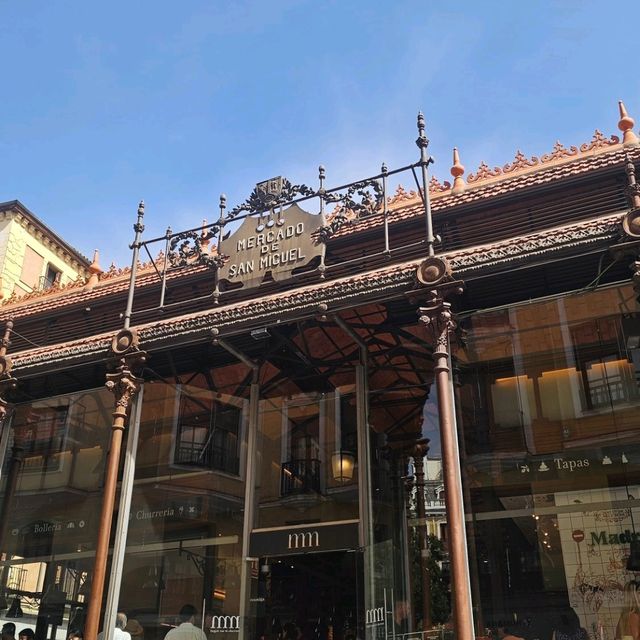 Food paradise in Madrid.