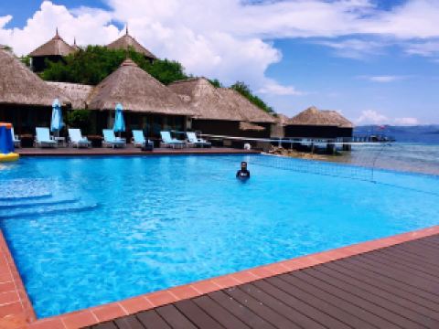 Touch Down in Paradise: Seaplane Arrival & Luxe Living at Huma Island 🇵🇭  