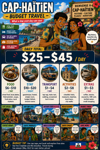 🗺️ Cap-Haitien for Every Budget