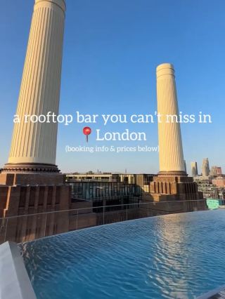 🏊‍♀️ LONDON HACK: USE A LUXURY ROOFTOP POOL WITHOUT BOOKING THE HOTEL 👀