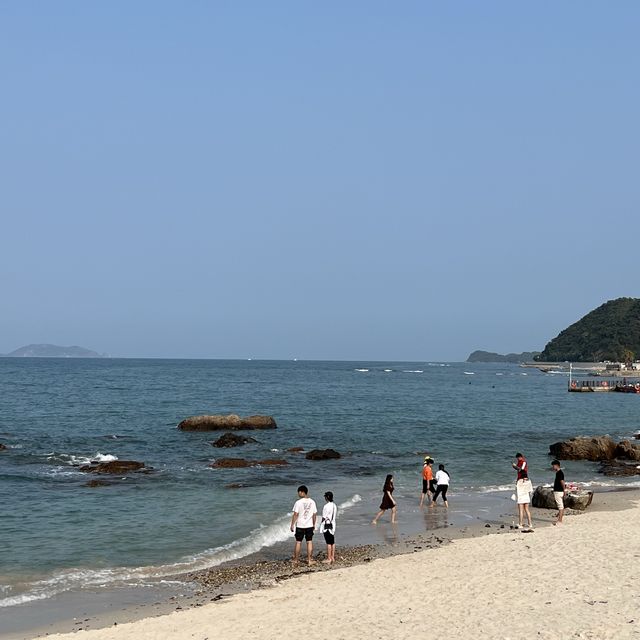  打卡深圳桔釣沙