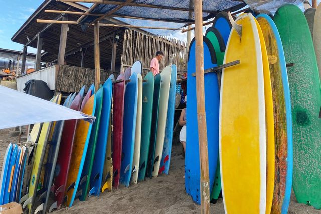 When you come to Bali, how can you miss surfing!