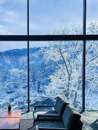 北海道溫泉旅館必二世谷坐忘林獨享雪景
