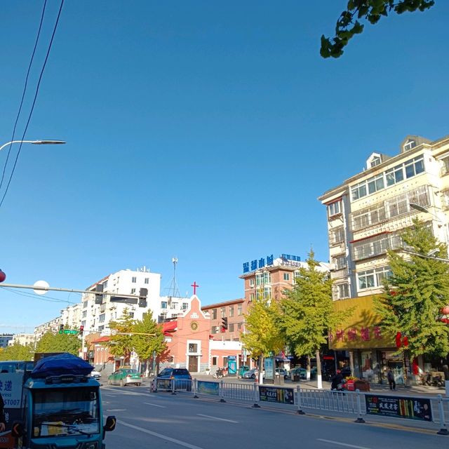 遼寧丹東市鳳城市的基督教老教堂