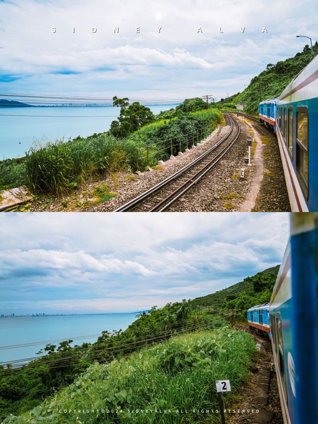 坐火車穿梭山海間，看越南最美海景鐵路+攻略