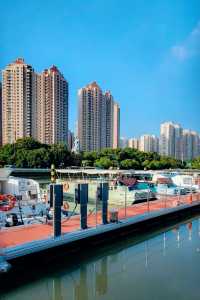 這樣子的半馬蘇河公園很難不愛！