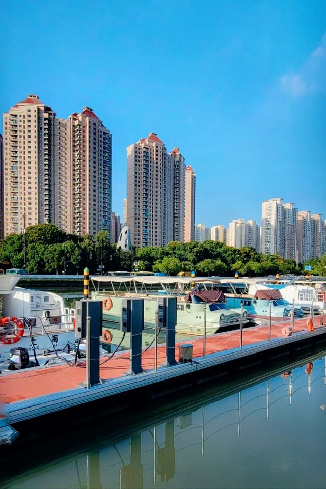 這樣子的半馬蘇河公園很難不愛！