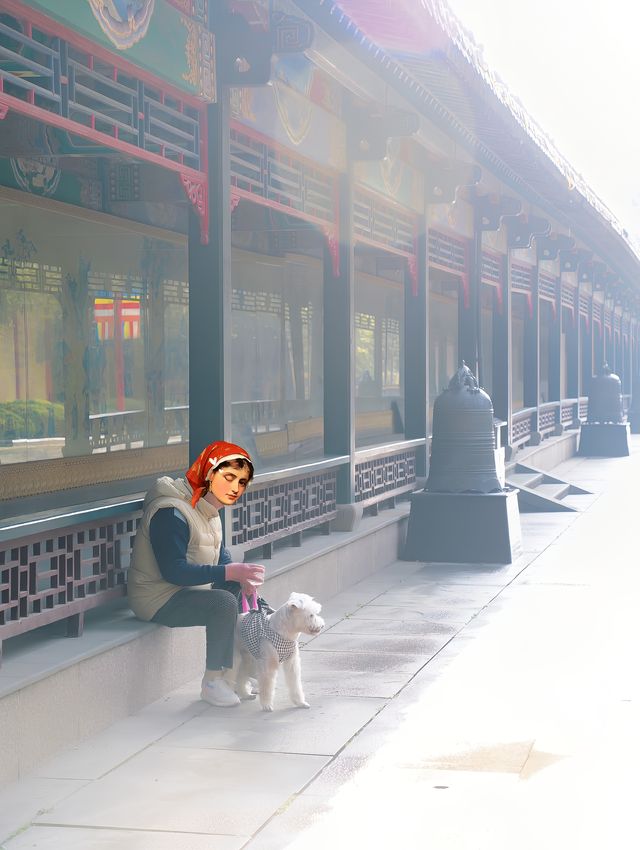 初五看到佛光啦！大吉大利