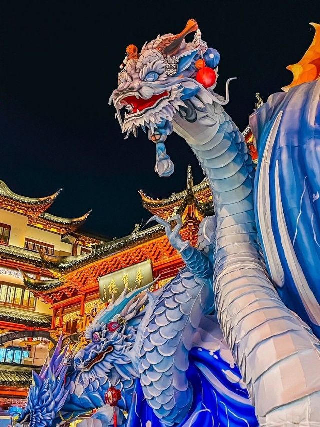 被上海豫園燈會驚豔到了，新年氛圍感瞬間拉滿！