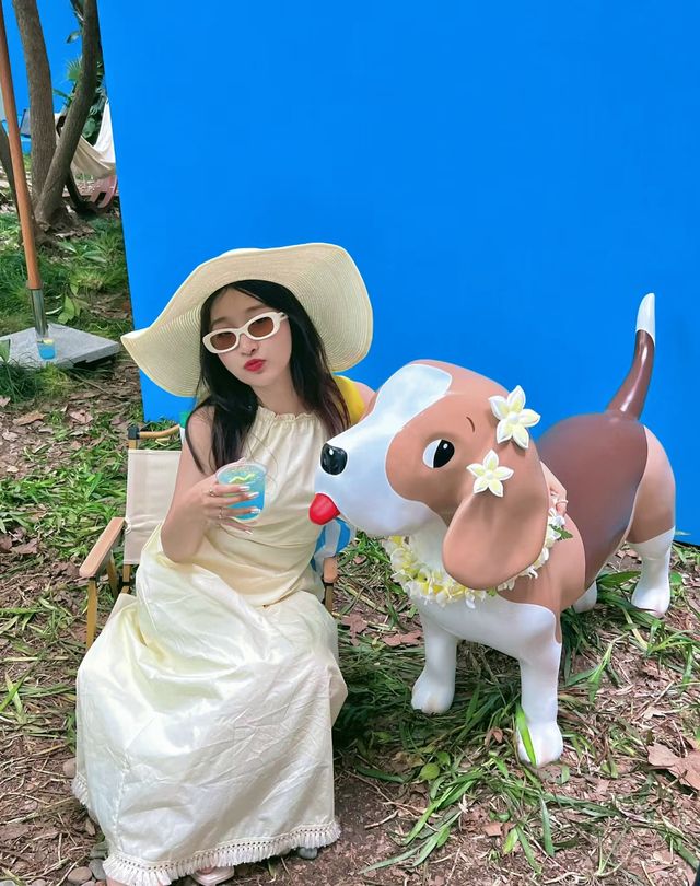 上海松弛感拉滿水藍色夏威夷派對